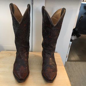 Boulet Cowboy Boots Ladies 8.5 M